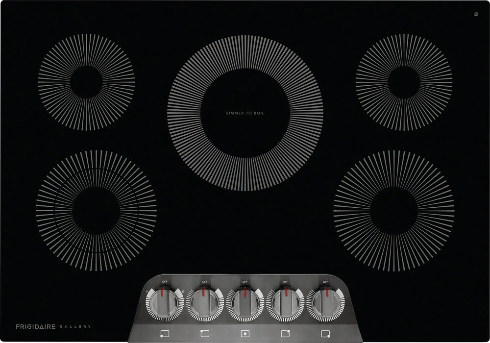 Frigidaire Gallery Black Stainless Steel 30" Electric Cooktop - GCCE3070AD - Image 7