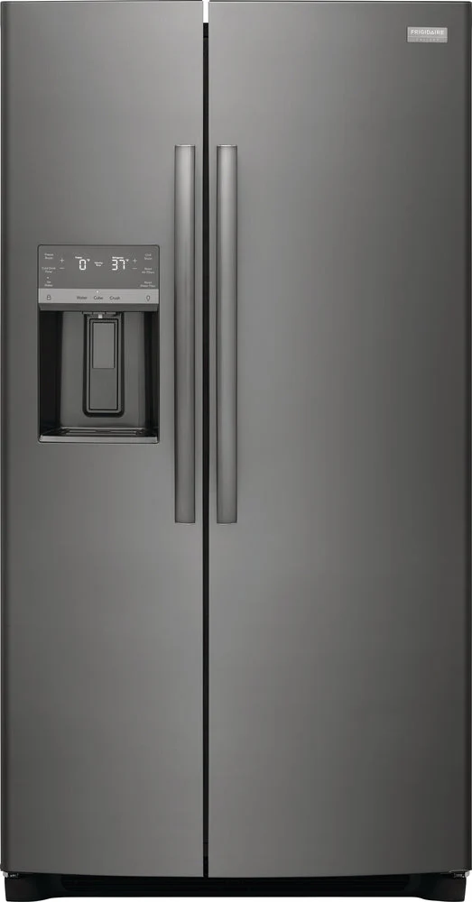 Frigidaire Gallery Black Stainless Steel 36" Counter Depth Side by Side Refrigerator (22.2 Cu. Ft.) - GRSC2352AD - Image 2