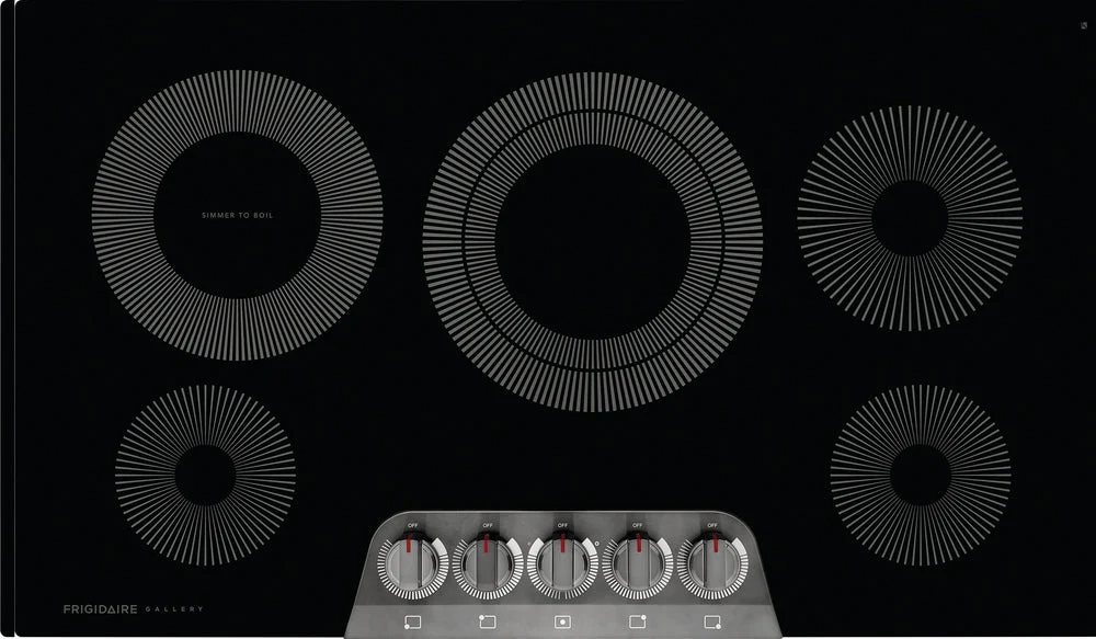 Frigidaire Gallery Black Stainless Steel 36" Electric Cooktop - GCCE3670AD - Image 7