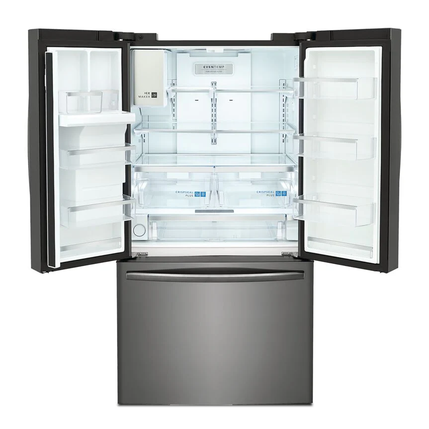 Frigidaire Gallery Black Stainless Steel 36" French Door Refrigerator (27.8 Cu. Ft.) - GRFS2853AD - Image 3