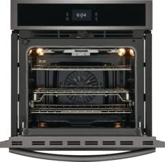 Frigidaire Gallery Smudge-Proof Black Stainless Steel 27" Single Wall Oven with Total Convection and Air Fry (3.8 Cu.Ft) - GCWS2767AD - Image 5