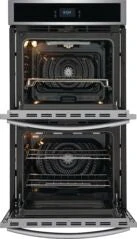 Frigidaire Gallery Smudge-Proof Stainless Steel 27" Double Wall Oven with Total Convection and Air Fry (7.6 Cu.Ft.) - GCWD2767AF - Image 3