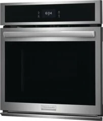 Frigidaire Gallery Smudge-Proof Stainless Steel 27" Single Wall Oven with Total Convection and Air Fry (3.8 Cu.Ft) - GCWS2767AF