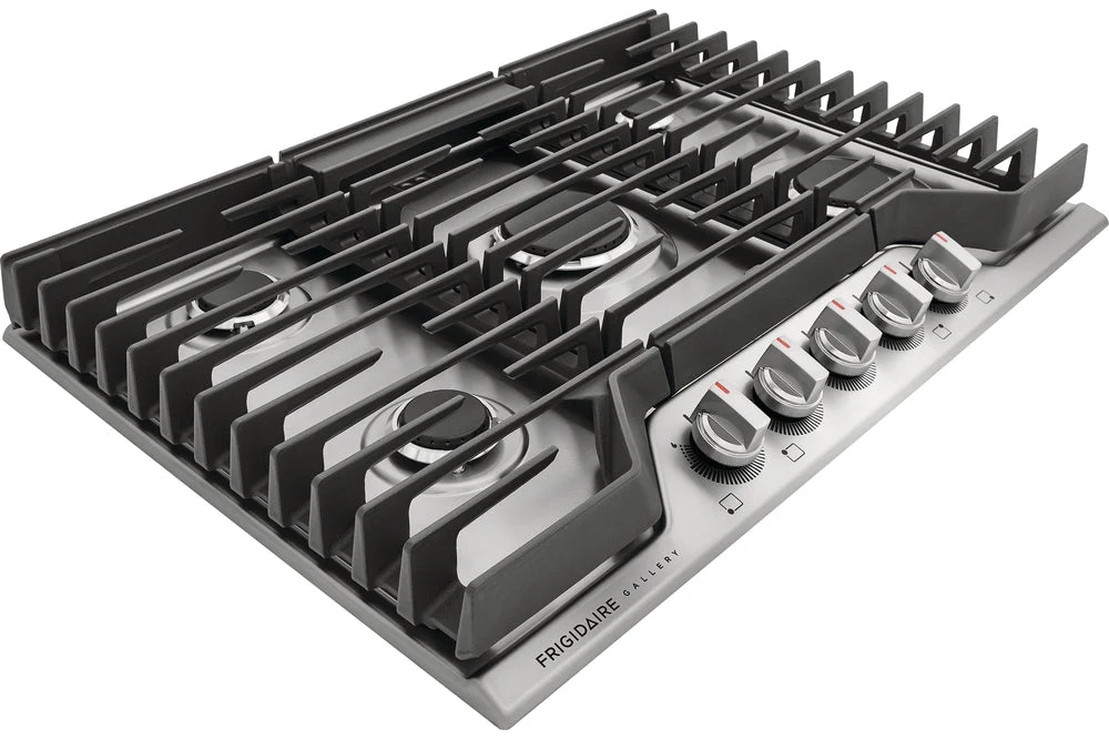 Frigidaire Gallery Stainless Steel 30" Gas Cooktop - GCCG3048AS - Image 6