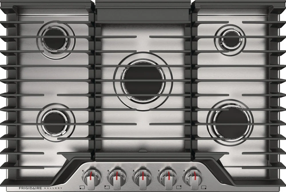 Frigidaire Gallery Stainless Steel 30" Gas Cooktop - GCCG3048AS - Image 8