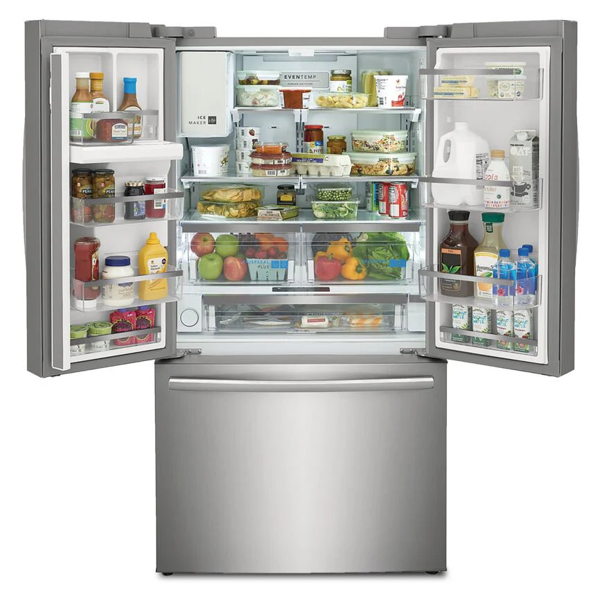 Frigidaire Gallery Stainless Steel 36" Counter-Depth French Door Refrigerator (22.6 Cu. Ft.) - GRFC2353AF - Image 4