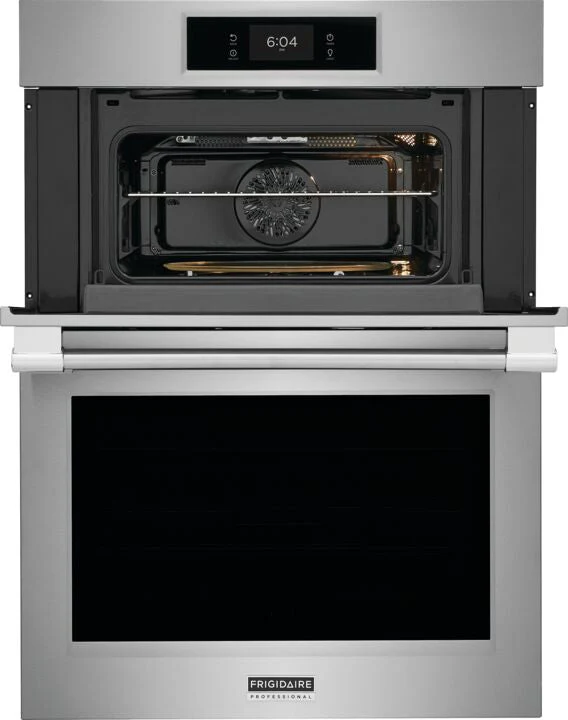 Frigidaire Professional 30" Smudge-Proof Stainless Steel Combination Wall Oven and Microwave with Total Convection and Air Fry (5.3 cu. ft.) - PCWM3080AF - Image 4