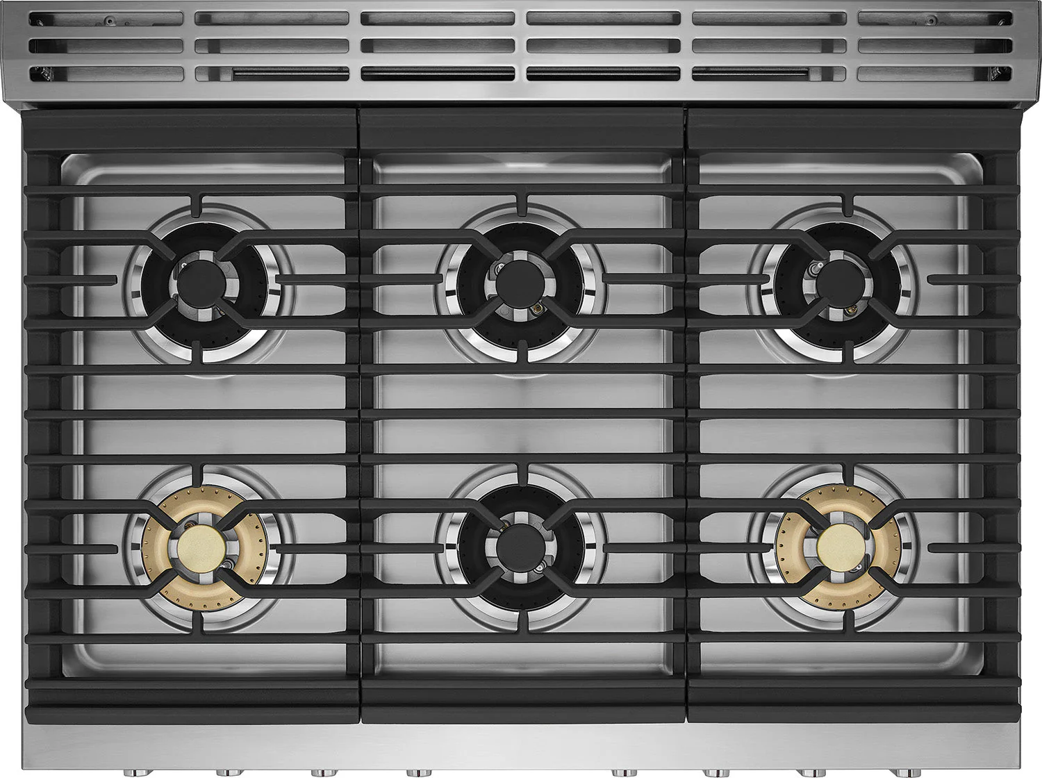 Frigidaire Professional Smudge-Proof Stainless Steel 36" Dual-Fuel Freestanding Range (4.4 Cu. Ft) - PCFD3670AF - Image 7