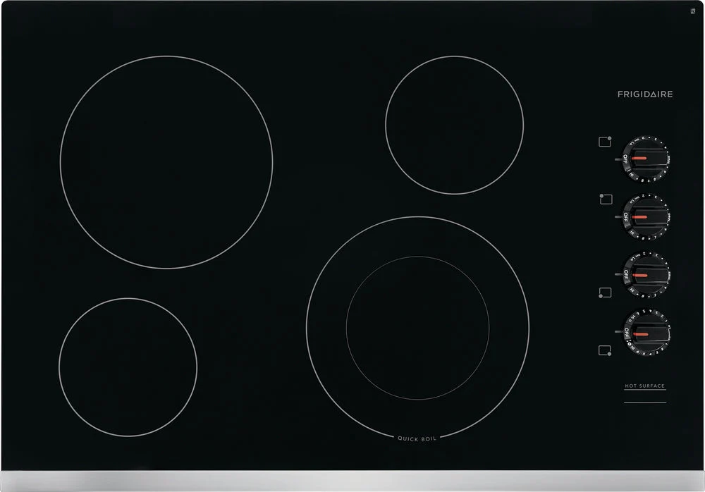Frigidaire Stainless Electric Built-in Cooktop 30" - FFEC3025US - Image 2
