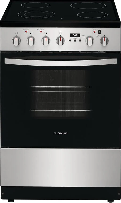 Frigidaire Stainless Steel 24" Freestanding Electric Range (1.9 cu. ft.) - FCFE242CAS