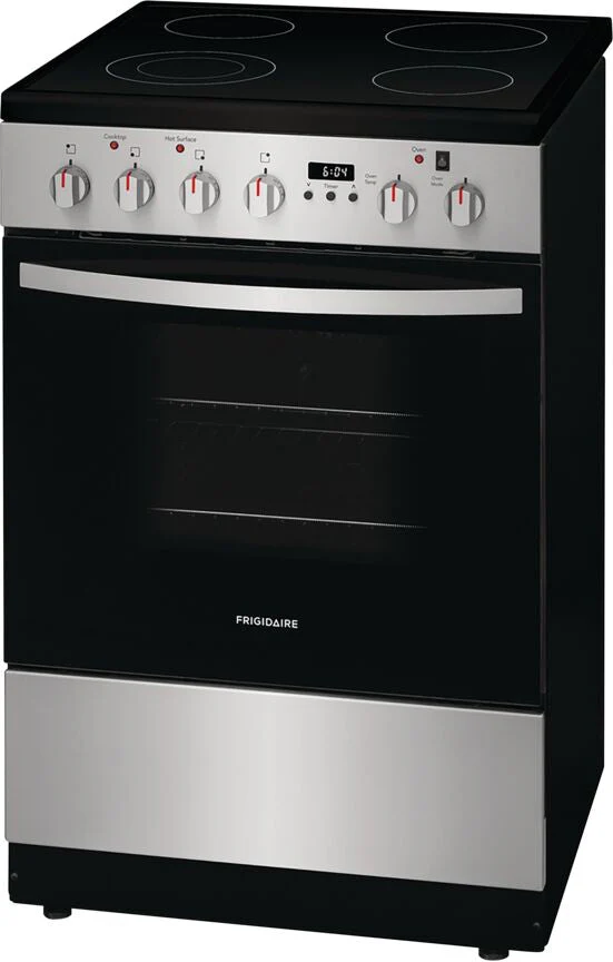Frigidaire Stainless Steel 24" Freestanding Electric Range (1.9 cu. ft.) - FCFE242CAS - Image 2