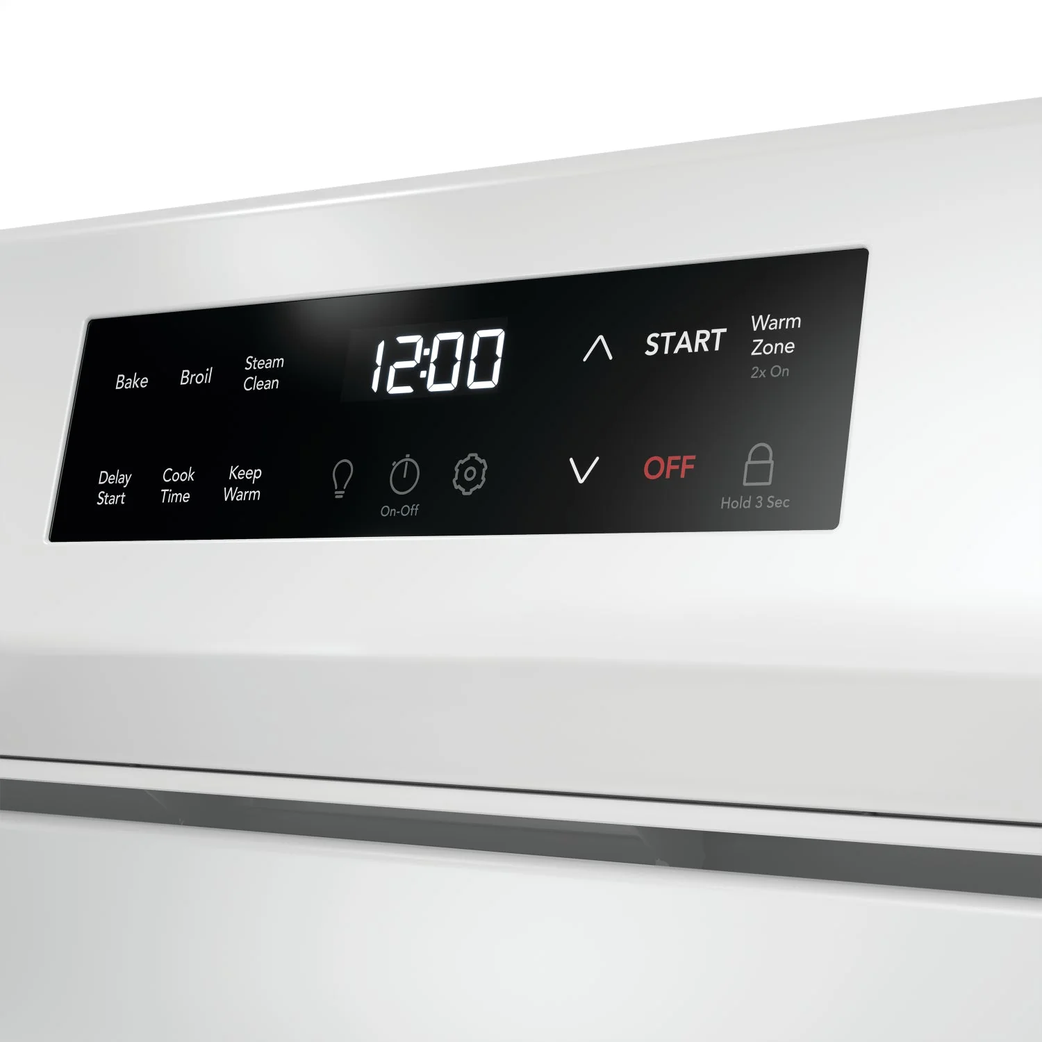 Frigidaire White 30" Electric Range with EvenTemp™ (5.3 Cu.Ft) - FCRE306CAW - Image 6