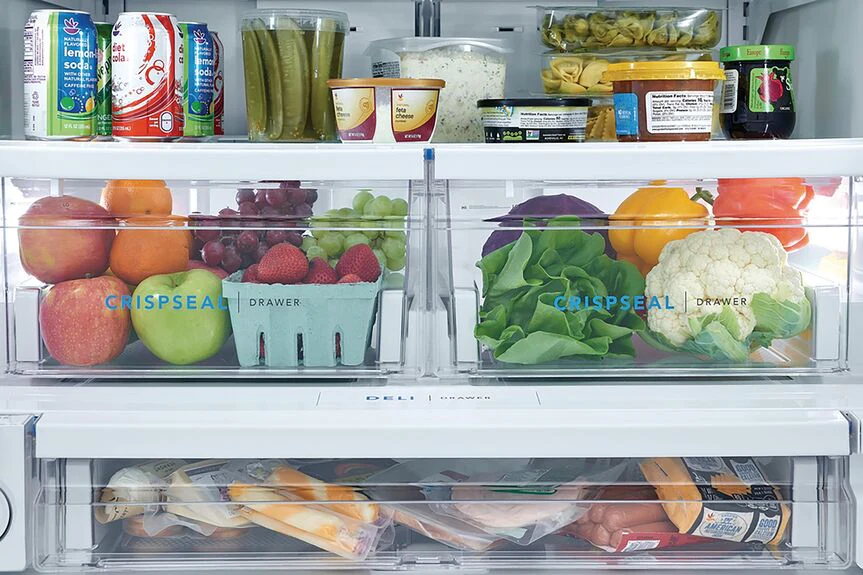 Frigidaire White 36" French Door Refrigerator (27.8 Cu. Ft.) - FRFS2823AW - Image 5