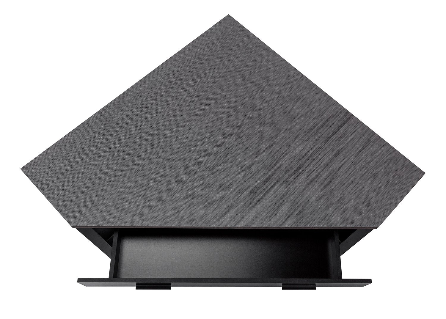 Fulton Corner Desk - Black/Grey - Image 5