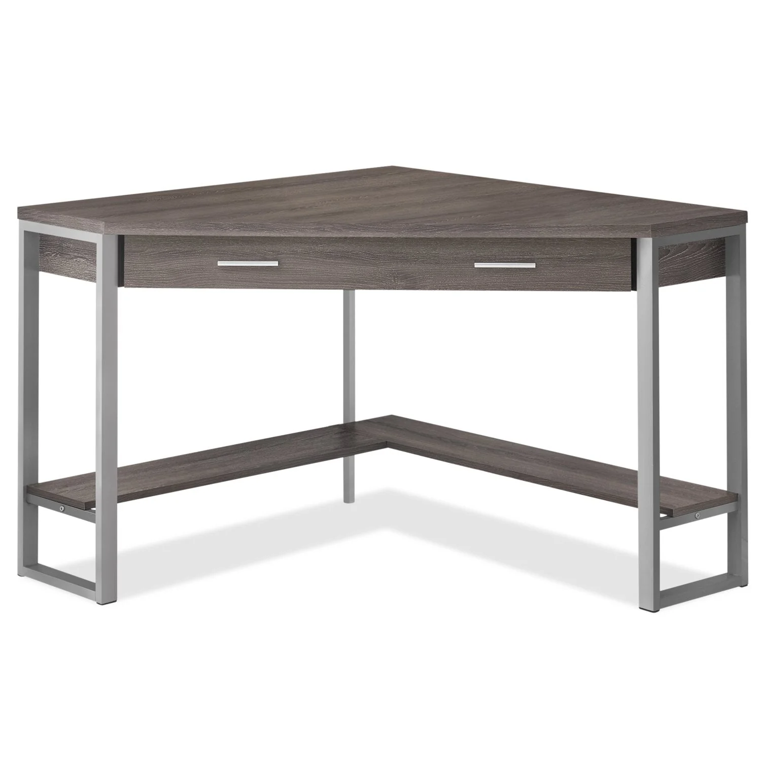 Fulton Corner Desk - Dark Taupe