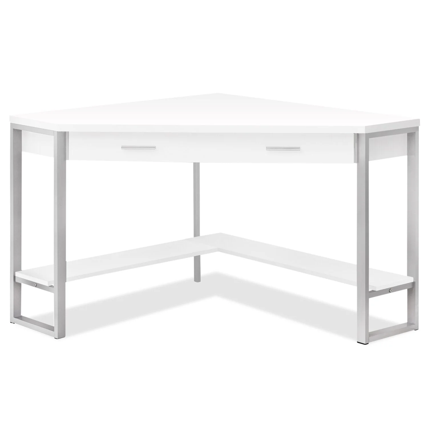 Fulton Corner Desk - White