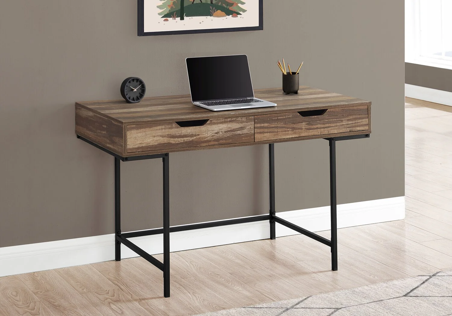 Gary Desk - Brown - Image 3