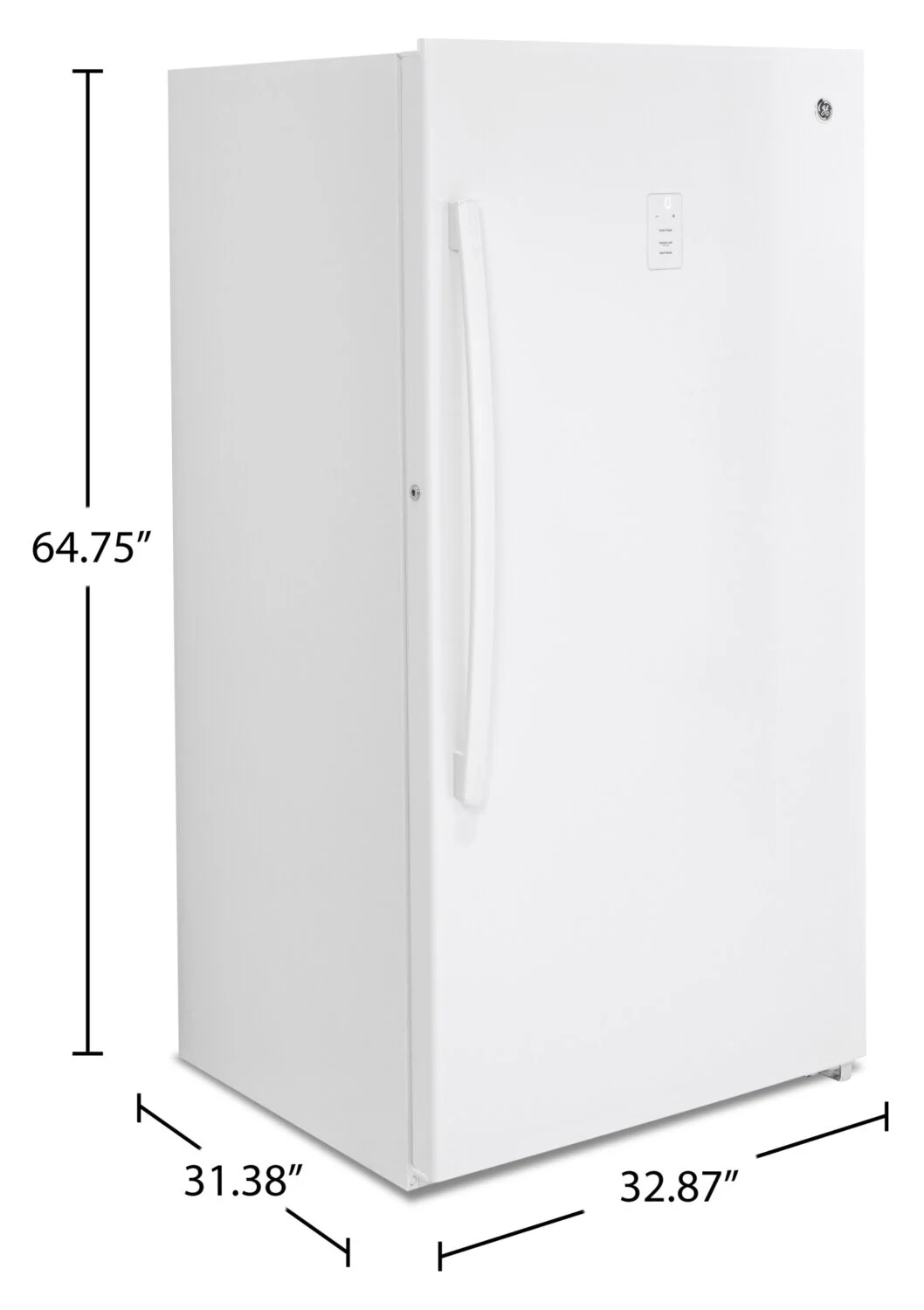 GE 17.3 Cu. Ft. Upright Freezer - FUF17SMRWW - Image 9
