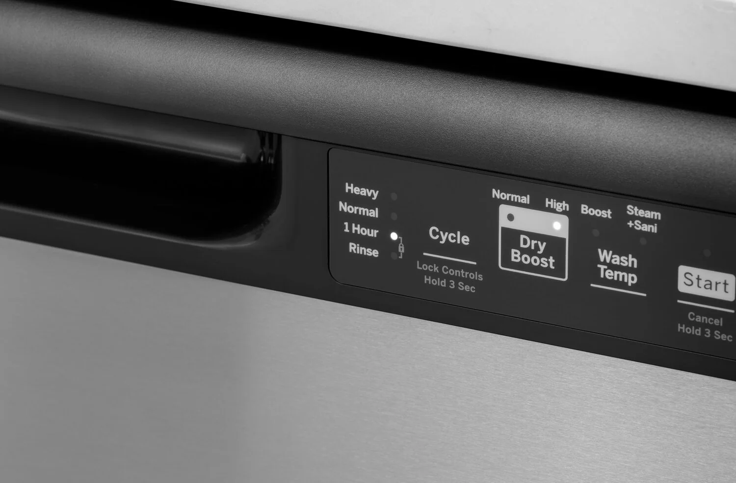 GE 24" Built-In Dishwasher with Front Controls - GDF510PSRSS - Image 3