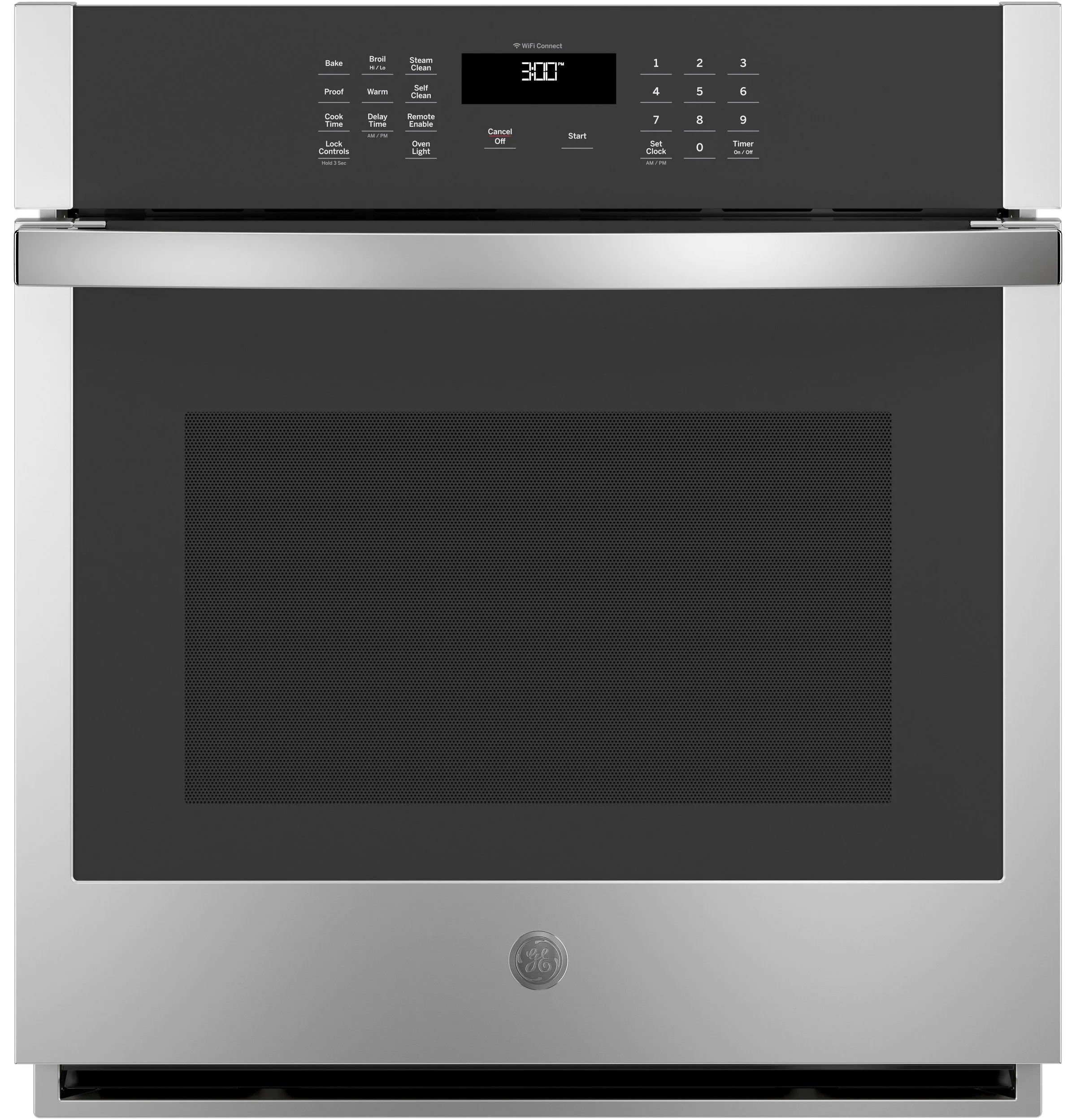 GE 27" 4.3 Cu. Ft. Smart Built-In Single Wall Oven - JKS3000SNSS