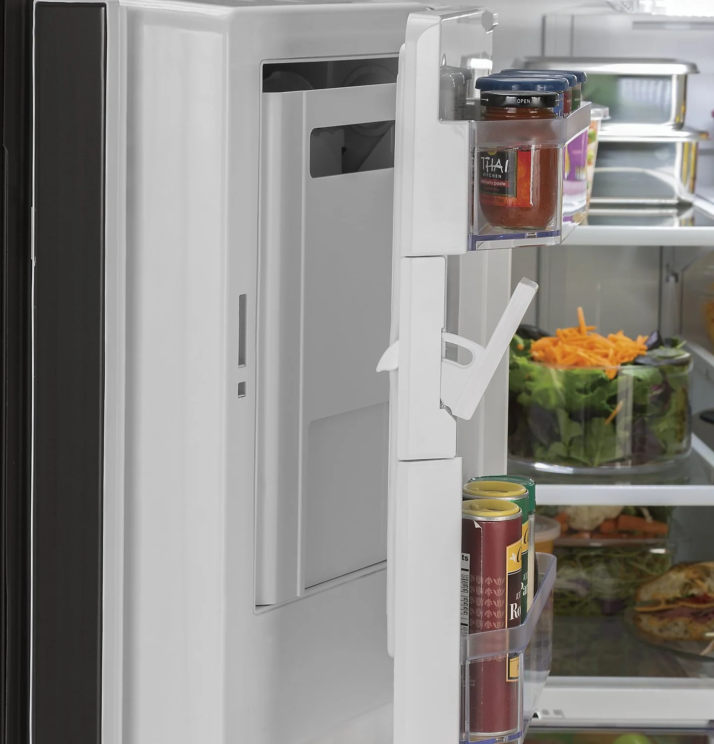 GE 27 Cu. Ft. French-Door Refrigerator - GNE27JGMWW - Image 3