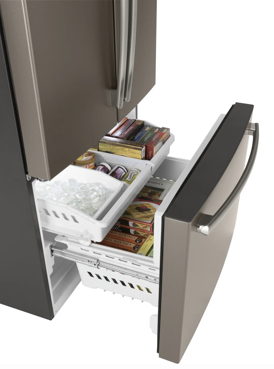 GE 27 Cu. Ft. French-Door Refrigerator with Internal Water Dispenser - GNE27JMMES - Image 5
