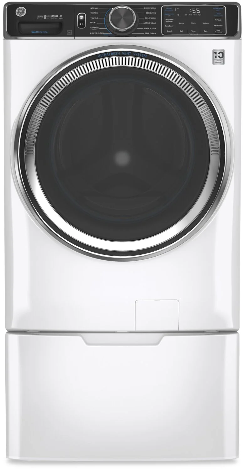 GE 28" Laundry Pedestal - GFP1528SNWW - Image 3