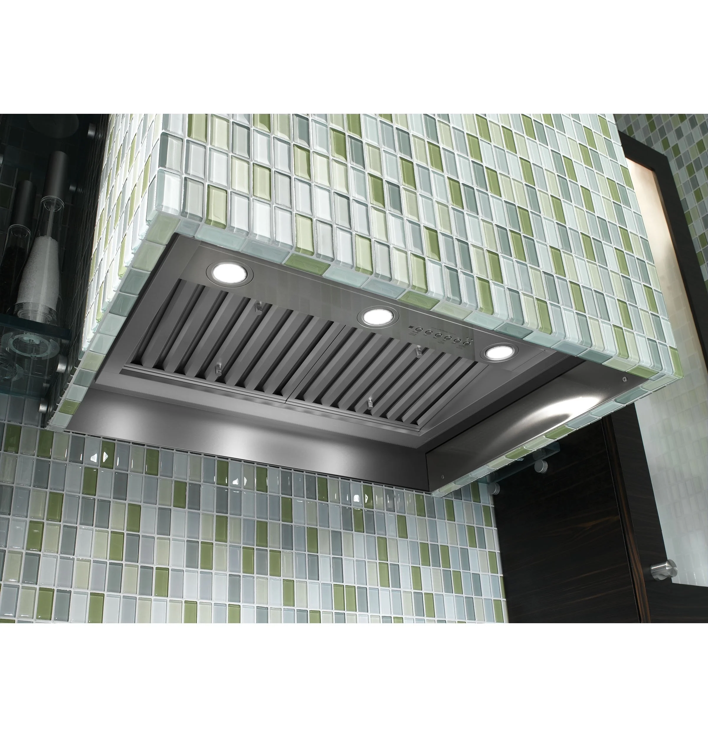 GE 30" Custom Range Hood Insert with Wi-Fi Connect - UVC9300SLSS - Image 4