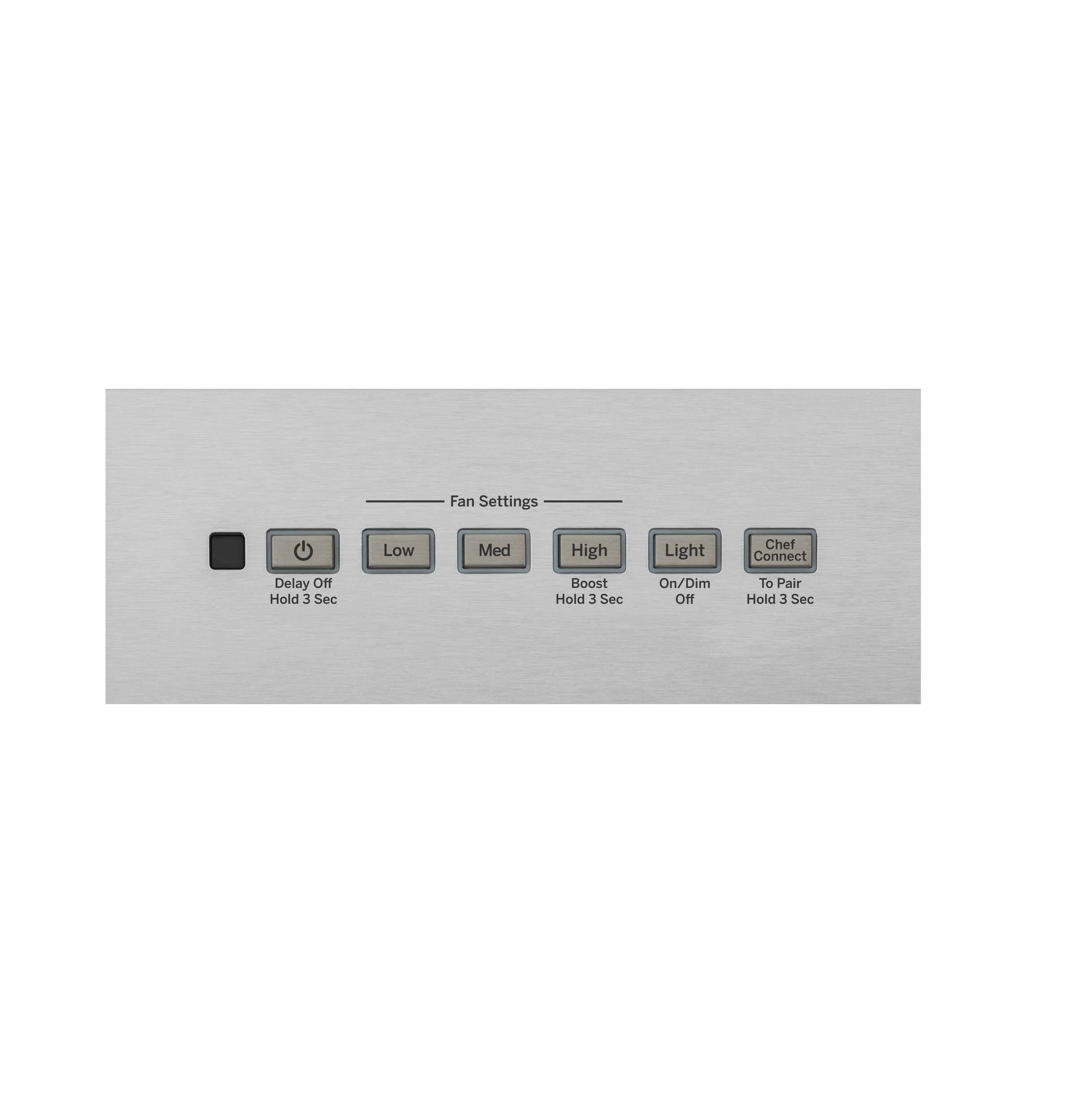 GE 30" Wall-Mount Range Hood - UVW8301SLSS - Image 2