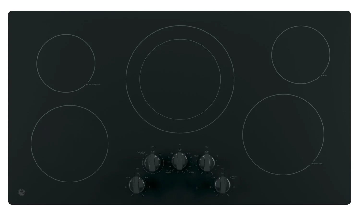 GE 36" Built-In Electric Cooktop - JP3036DLBB