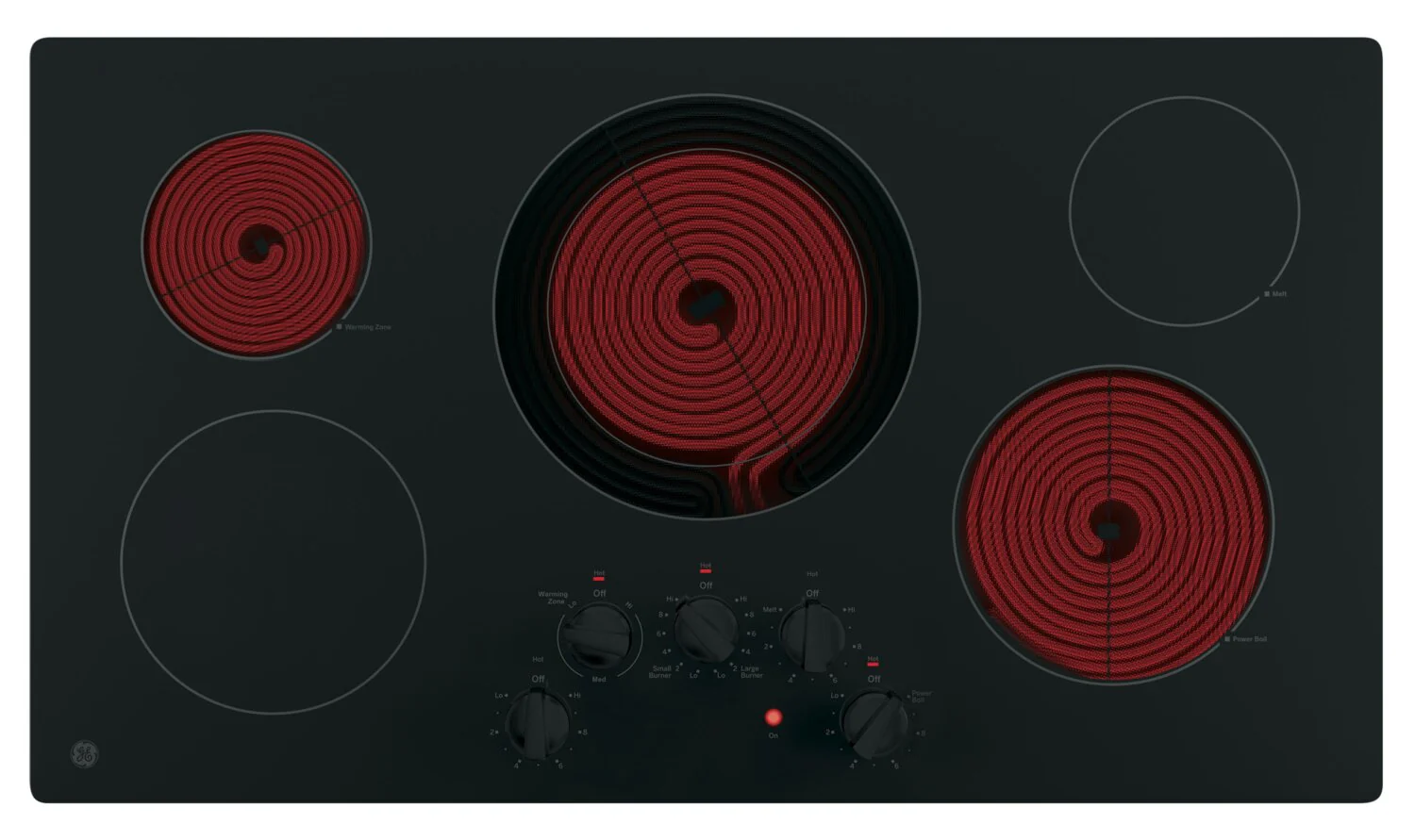 GE 36" Built-In Electric Cooktop - JP3036DLBB - Image 2