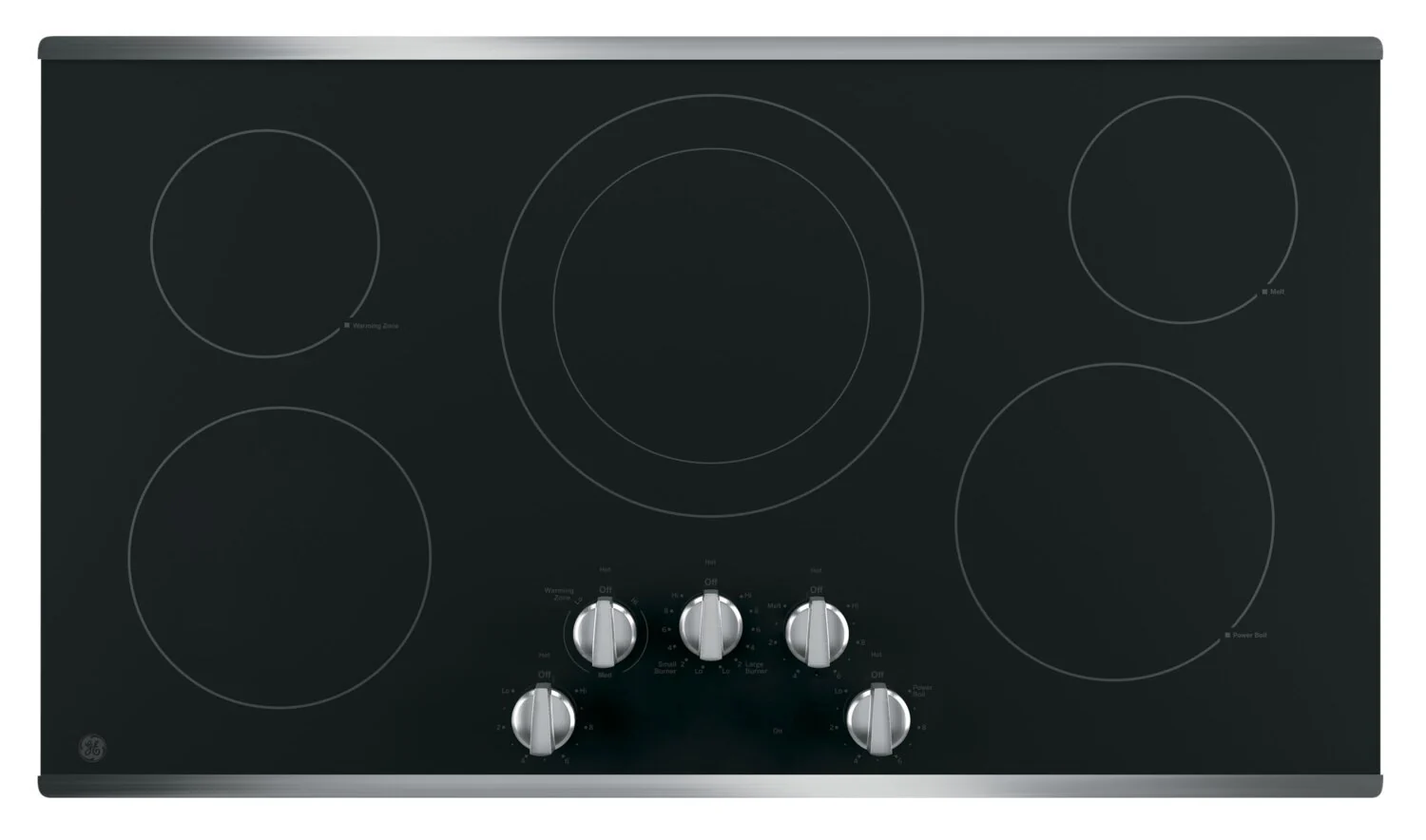 GE 36" Built-In Electric Cooktop - JP3036SLSS