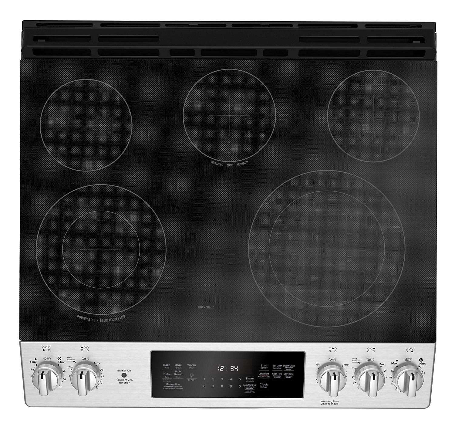 GE 5.3 Cu. Ft. Convection Slide-In Electric Range - JCS840SMSS - Image 3