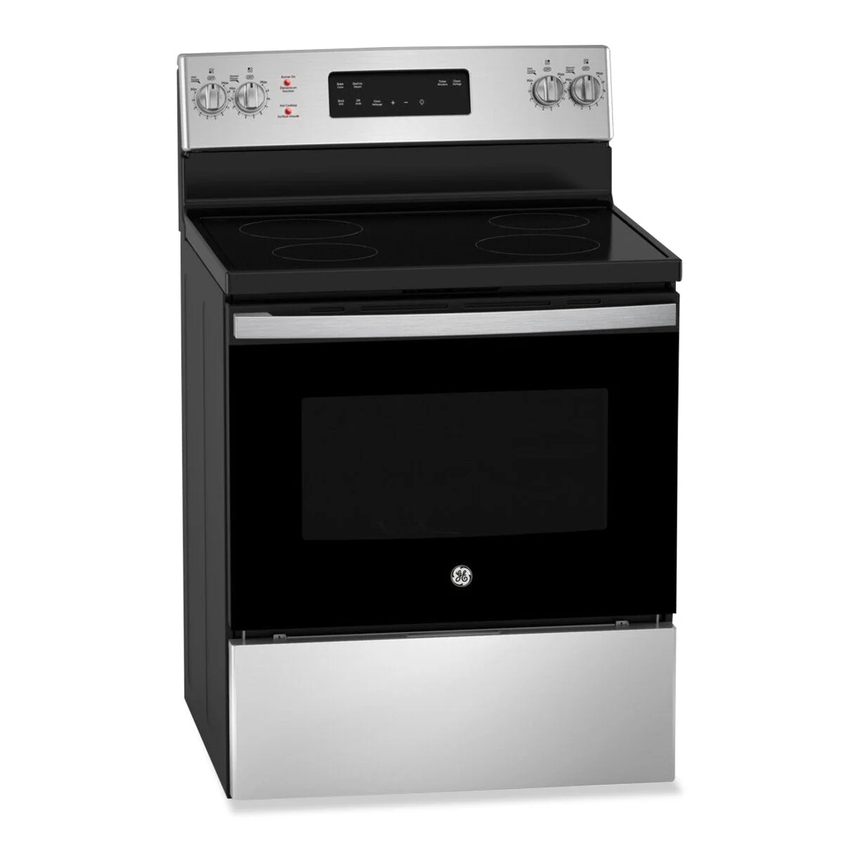 GE 5 Cu. Ft. Freestanding Electric Range with Self-Clean - JCB630SVSS - Image 3