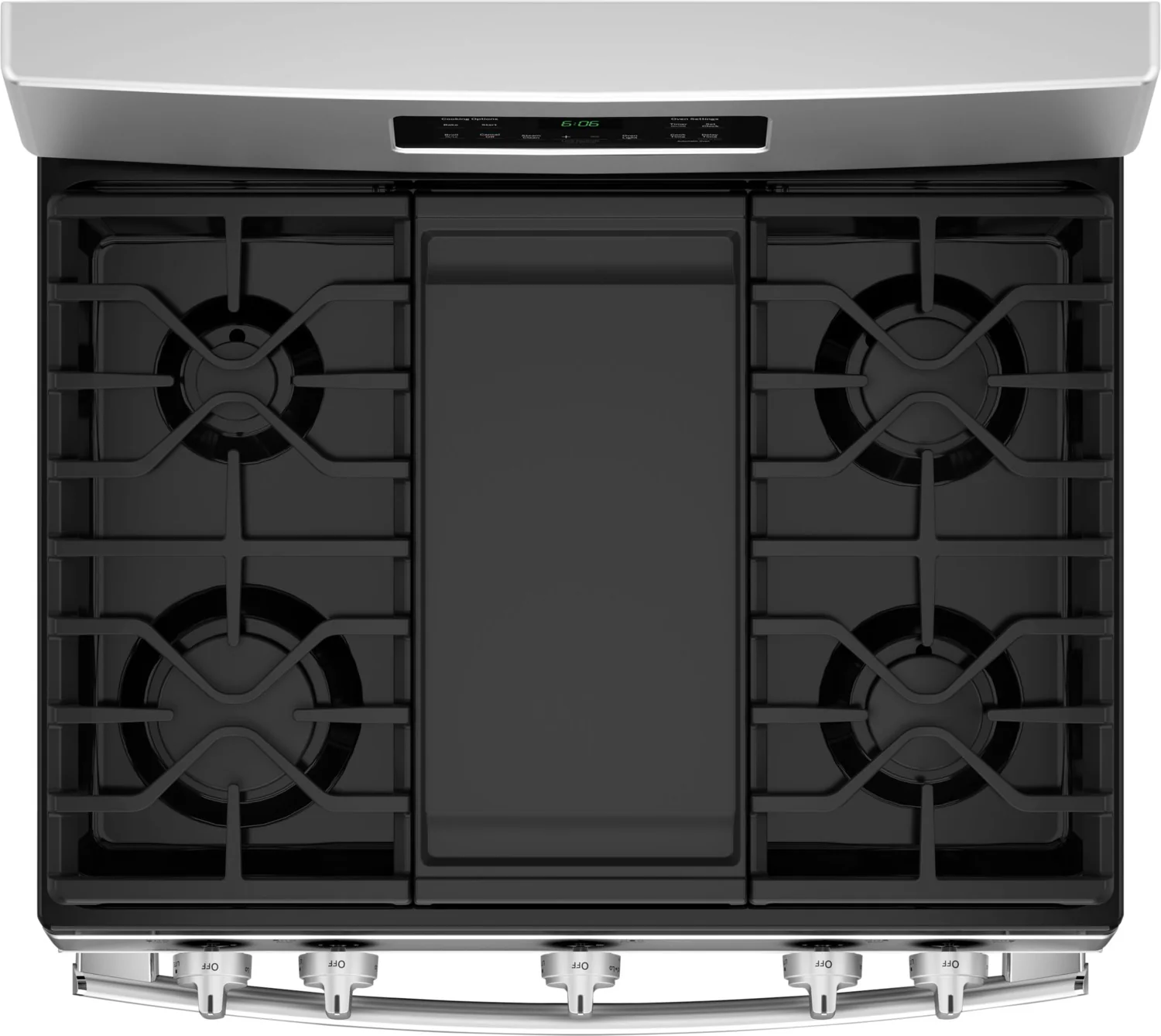 GE 5.0 Cu. Ft. Freestanding Steam-Clean Gas Range - JCGBS66SEKSS - Image 4