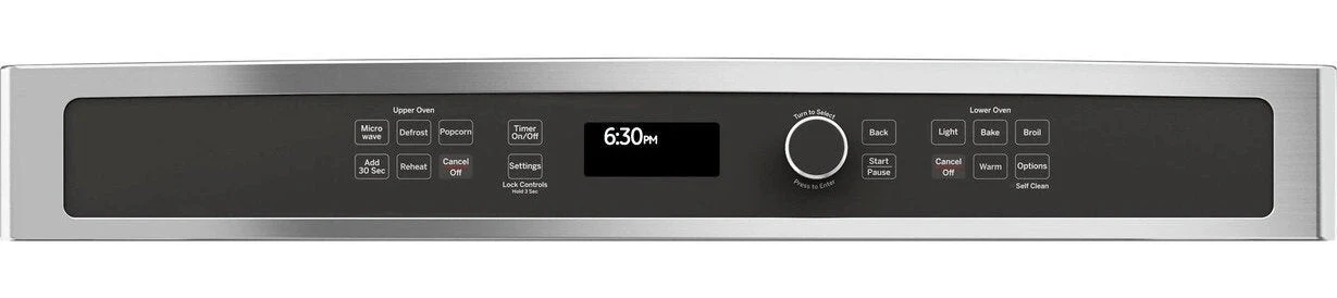 GE 6.7 Cu. Ft. Combination Microwave and Wall Oven - JT3800SHSS - Image 3