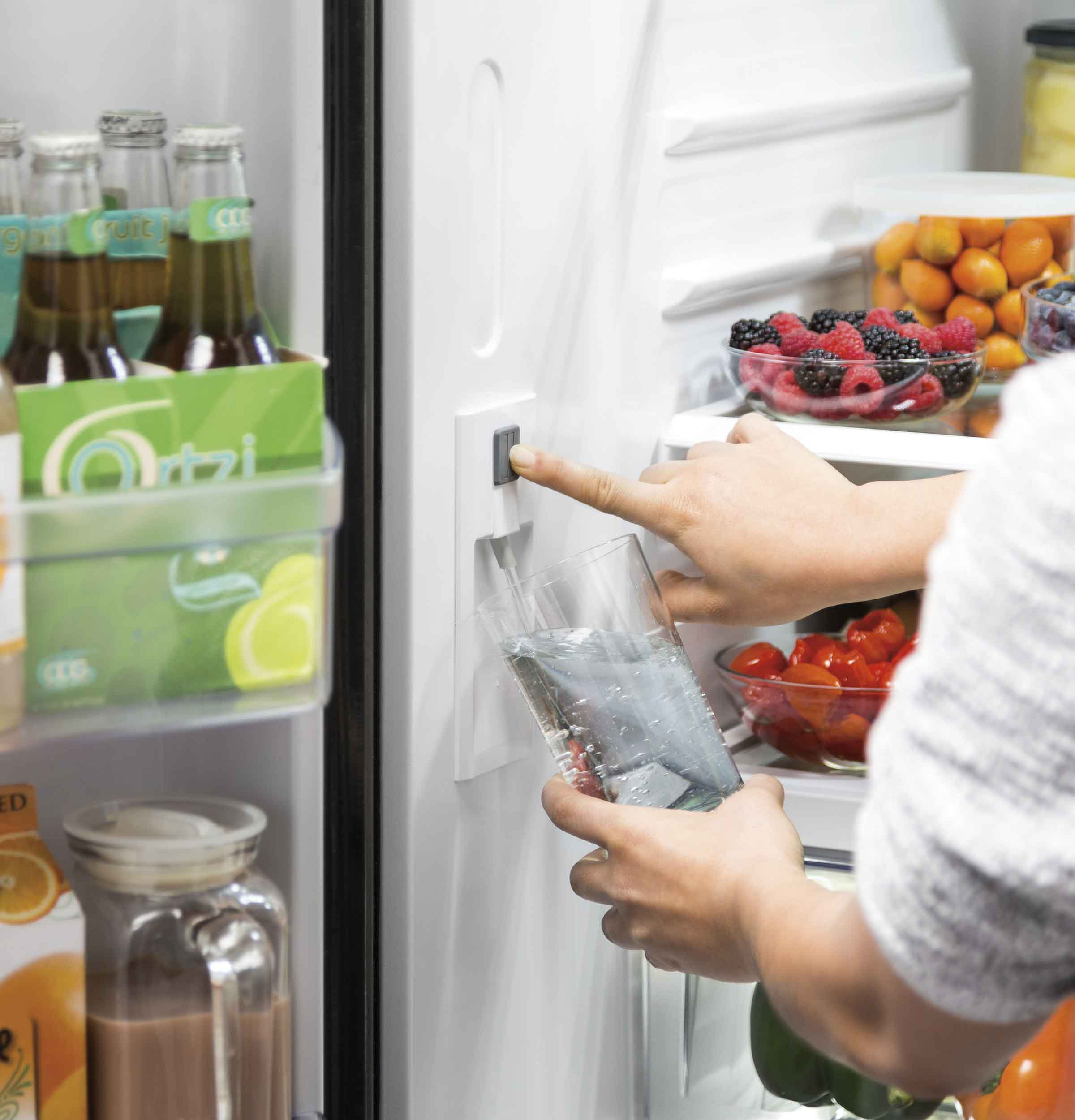 GE Fingerprint Resistant Stainlees Steel French-Door Refrigerator (26.7 Cu. Ft.) - GNE27JYMFS - Image 8