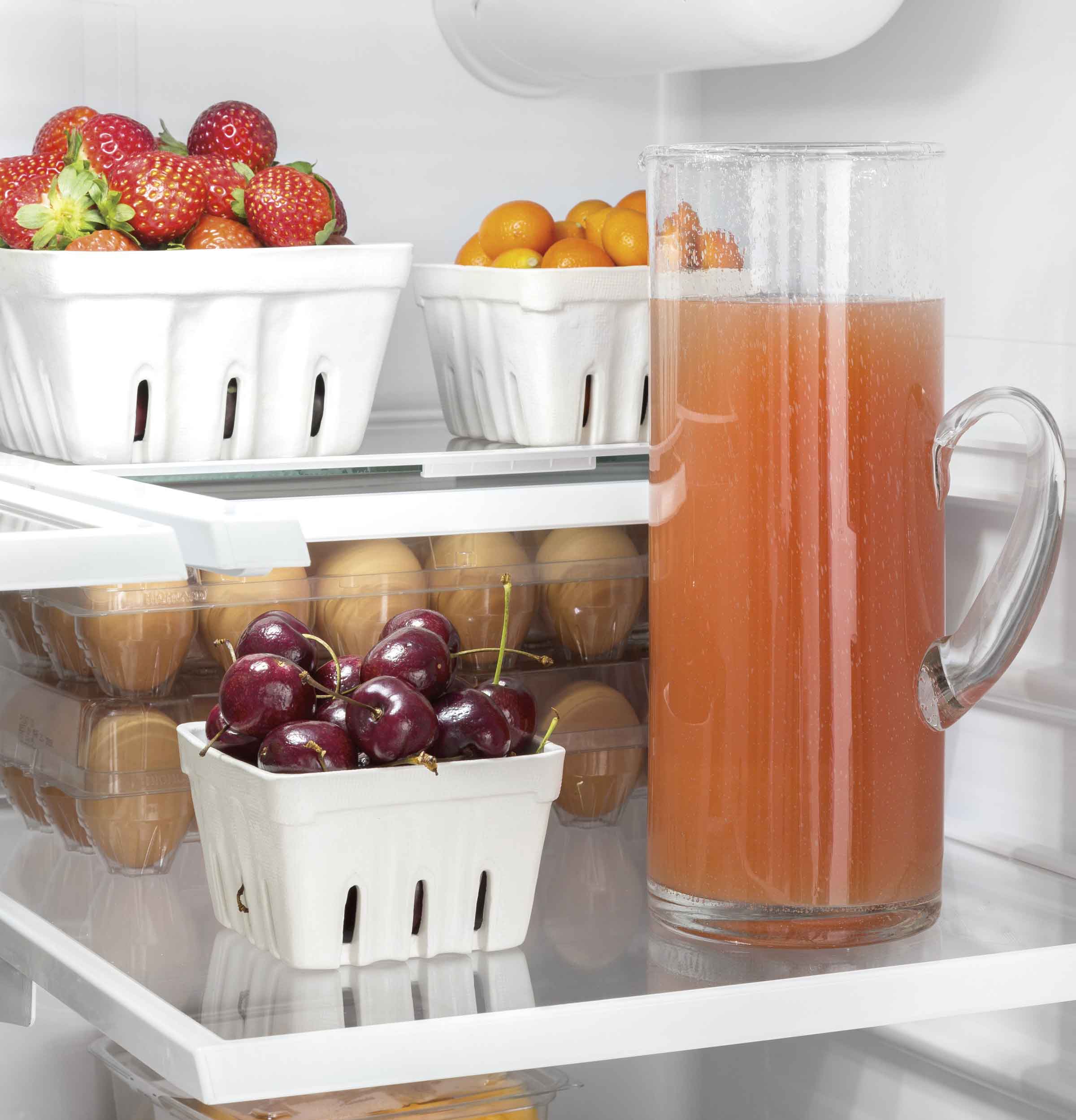 GE Fingerprint Resistant Stainlees Steel French-Door Refrigerator (26.7 Cu. Ft.) - GNE27JYMFS - Image 9