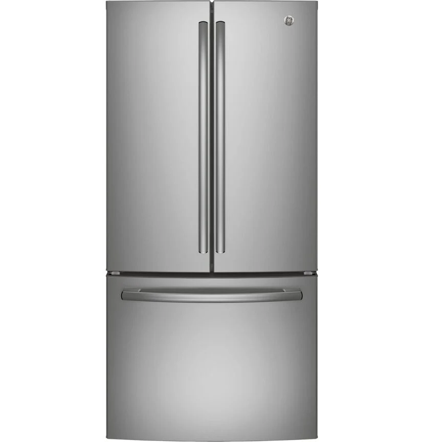 GE Fingerprint Resistant Stainless 33" French Door Refrigerator (24.8 cu ft)- GNE25DYRKFS - Image 2