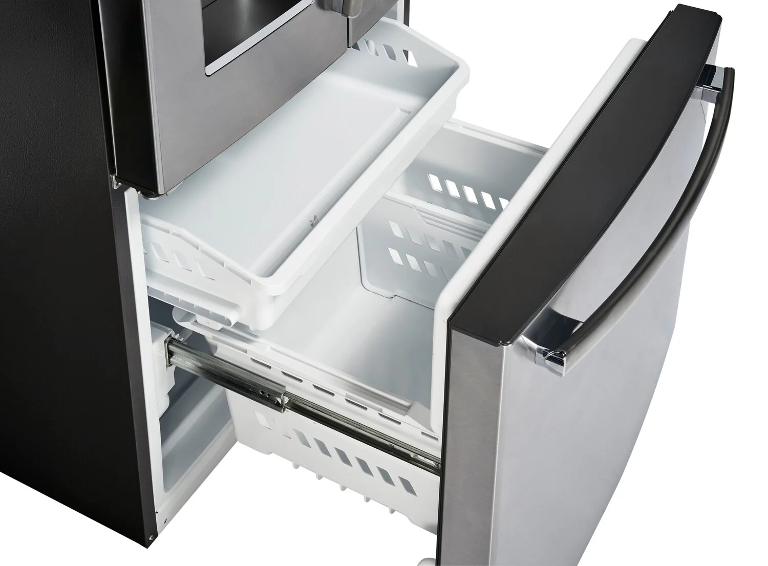 GE Profile 17.5 Cu. Ft. Counter-Depth French-Door Refrigerator - PYE18HYRKFS - Image 3