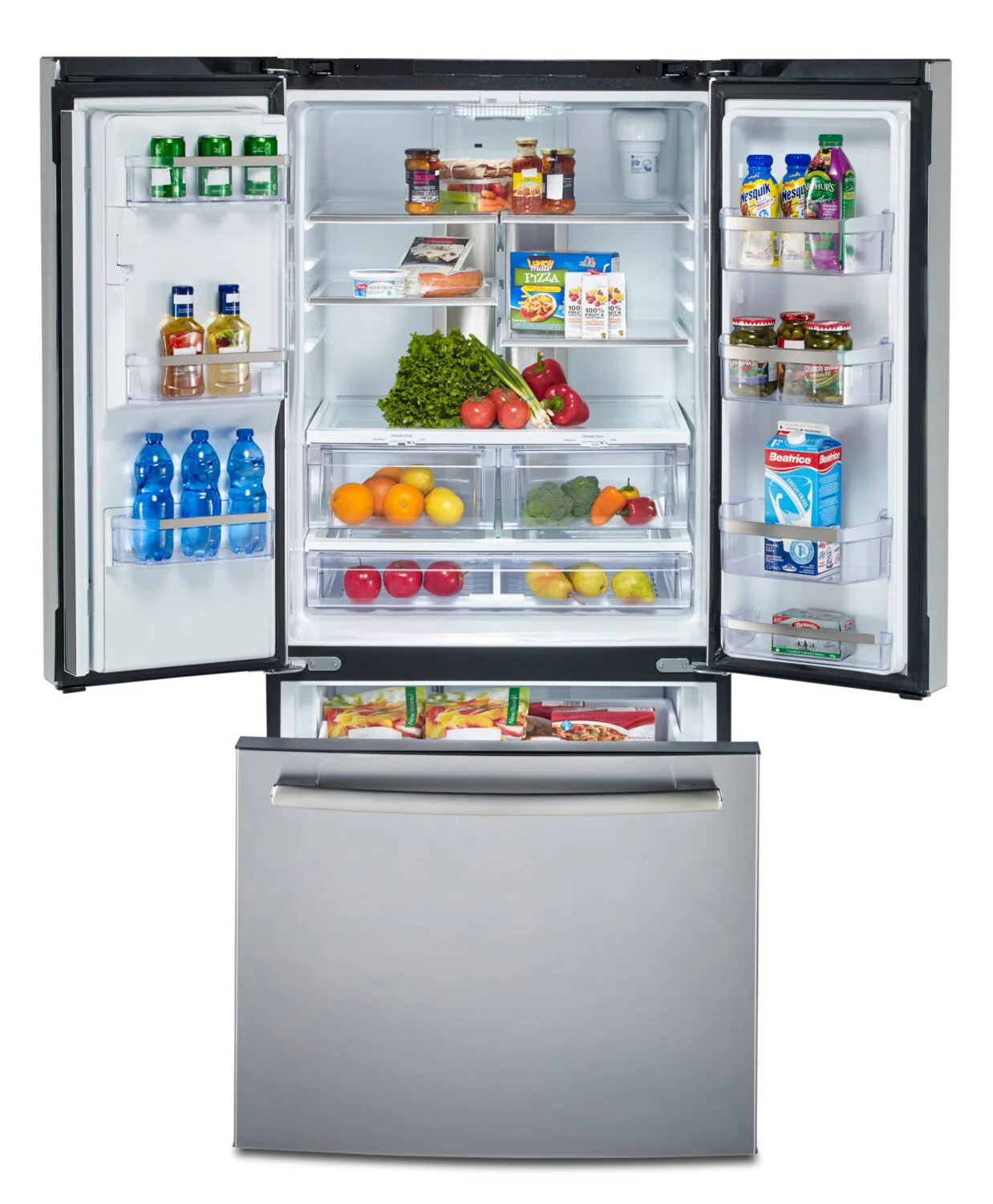 GE Profile 17.5 Cu. Ft. Counter-Depth French-Door Refrigerator - PYE18HYRKFS - Image 5