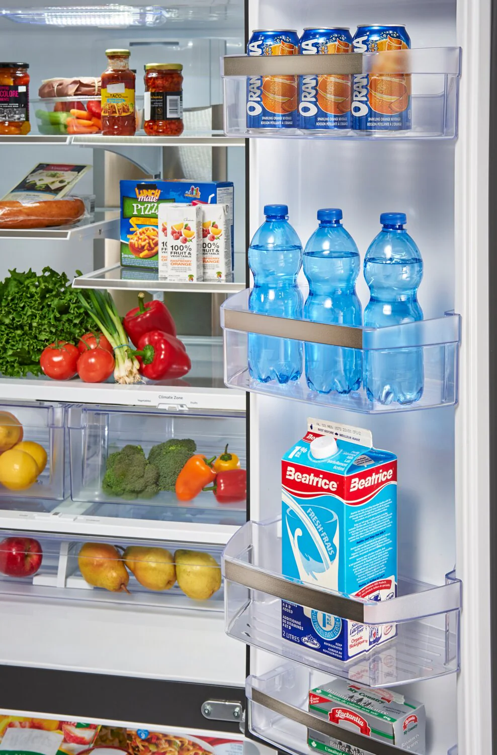 GE Profile 17.5 Cu. Ft. Counter-Depth French-Door Refrigerator - PYE18HYRKFS - Image 6