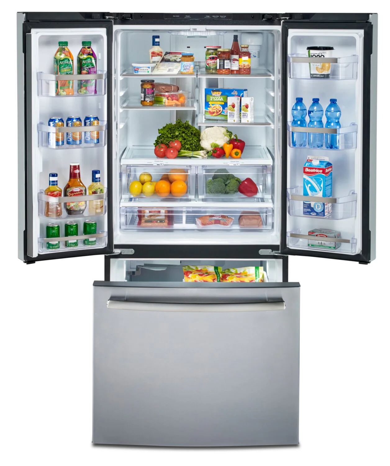GE Profile 20.8 Cu. Ft. Fingerprint-Resistant French-Door Refrigerator - PNE21NYRKFS - Image 5