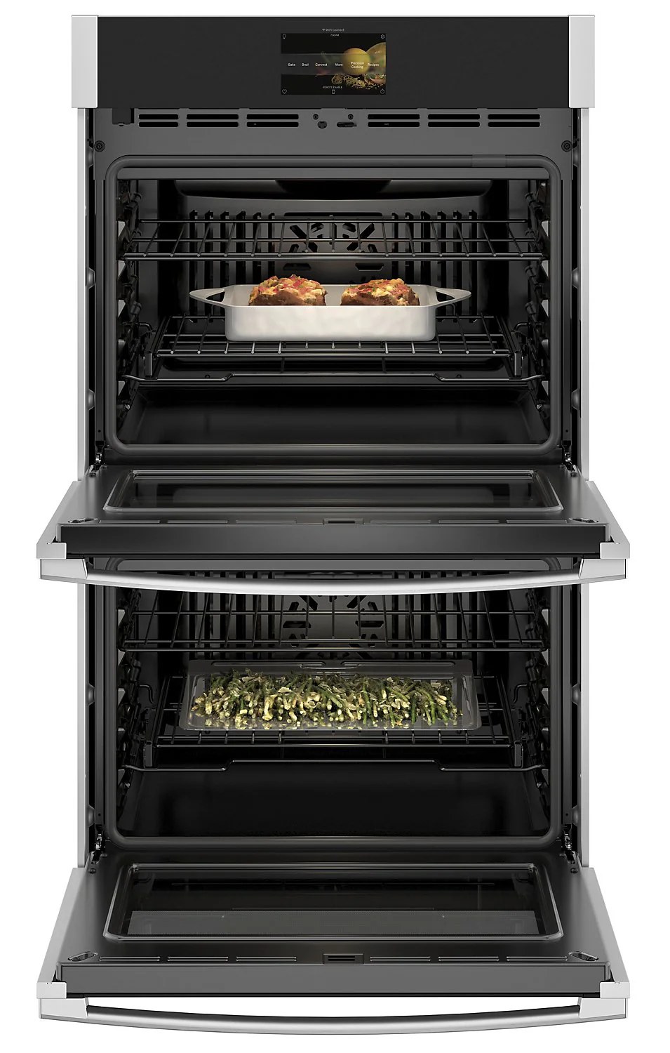 GE Profile™ 30" Smart Built-In Convection Double Wall Oven - PTD7000SNSS - Image 3