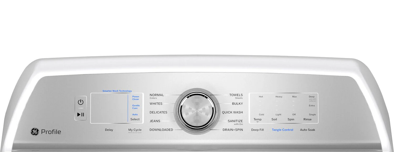 GE Profile 5.8 Cu. Ft. Top-Load Washer with Built-In Wi-Fi - PTW600BSRWS - Image 4