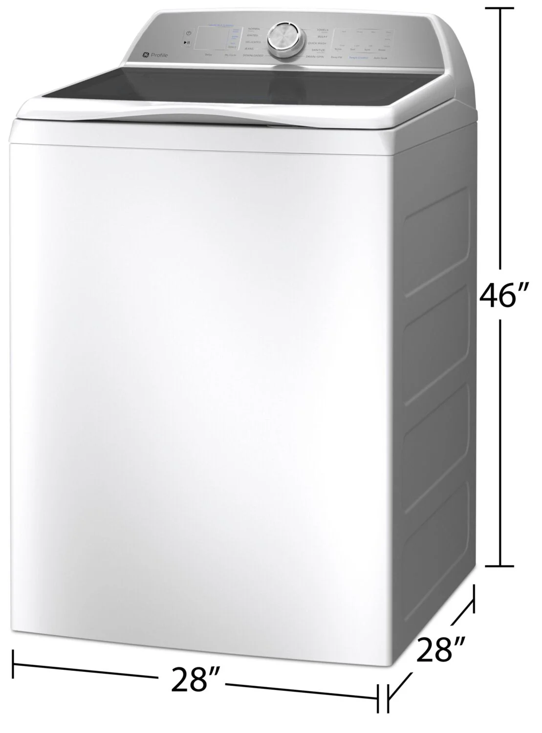 GE Profile 5.8 Cu. Ft. Top-Load Washer with Built-In Wi-Fi - PTW600BSRWS - Image 6