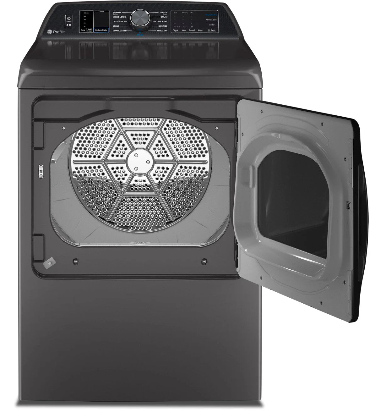 GE Profile 6.2 Cu. Ft. Top-Load Washer and 7.4 Cu. Ft. Electric Dryer - PTW700BPTDG/PTD70EMBMDG - Image 4