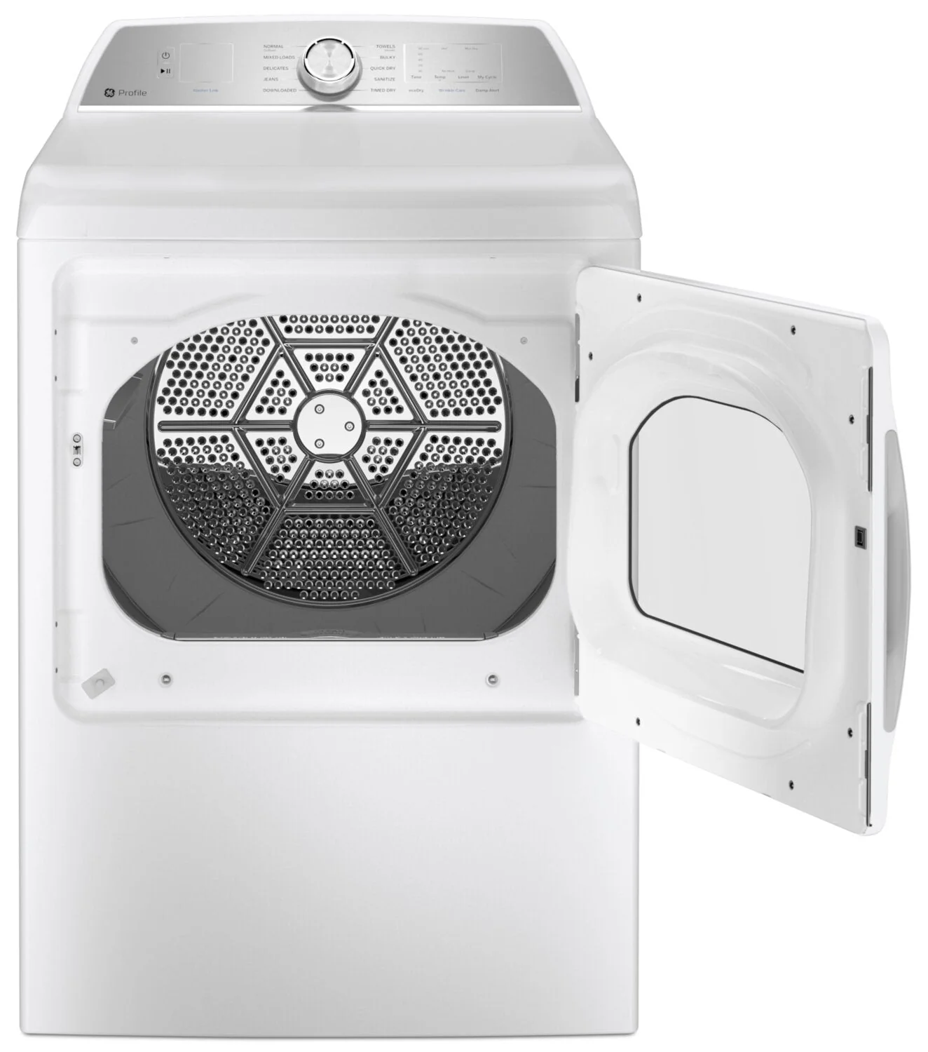 GE Profile 7.4 Cu. Ft. Electric Dryer with Built-In Wi-Fi - PTD60EBMRWS - Image 2