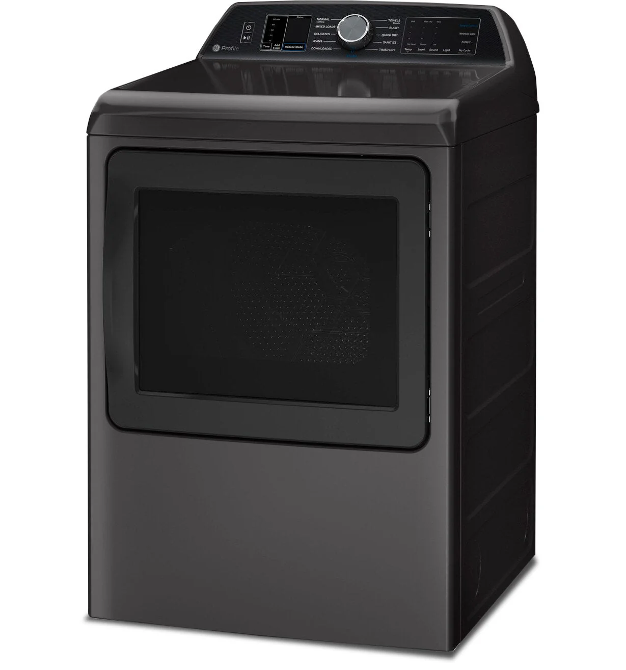 GE Profile 7.4 Cu. Ft. Smart Electric Dryer - PTD70EBMTDG - Image 3