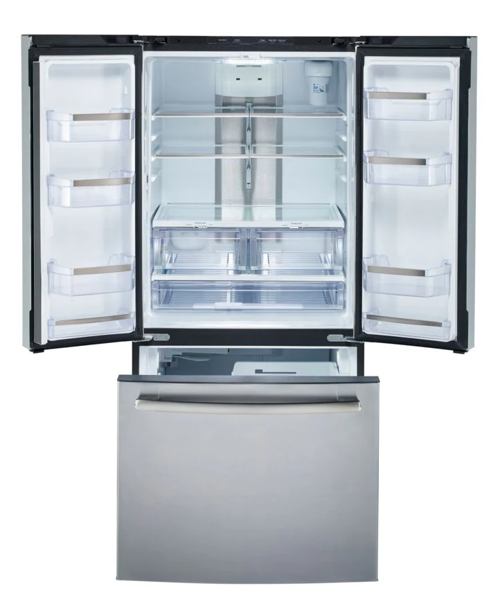 GE Profile Fingerprint Resistant Stainless 30" French Door Refrigerator (20.8 cu ft)- PNE21NYRKFS - Image 2